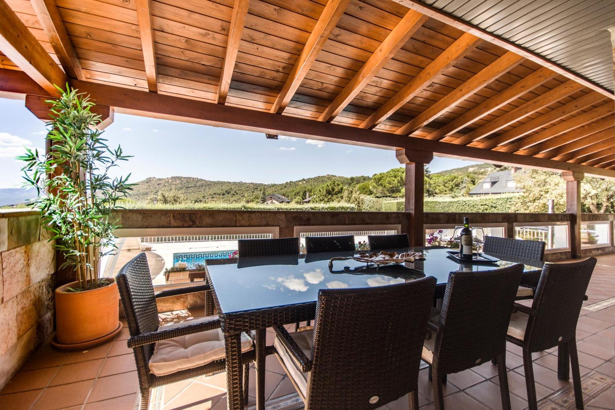 Villa El Jardin De Estrella Navacerrada Exterior foto